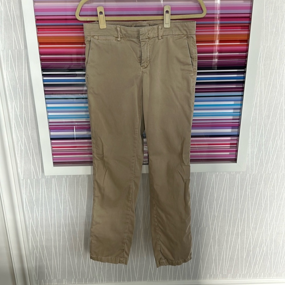 Banana Republic Chino Straight Leg Pants, size 2